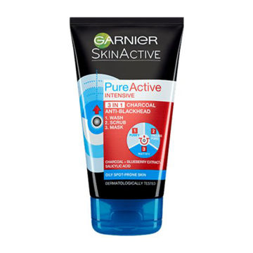 شوینده گارنیر زغال سه کاره Garnier Pure Active