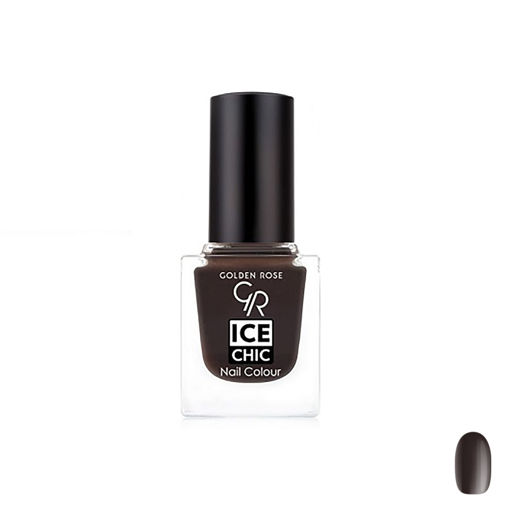 لاک ناخن گلدن رز مدل Ice chic 66