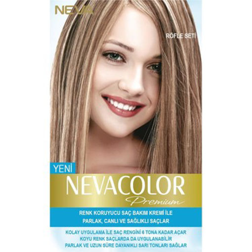 رنگ مو ست هایلایت های Neva color