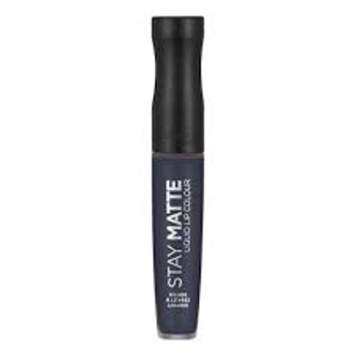 رژ لب مایع مشکی 840 stay matt ریمل لاندن Rimmel London