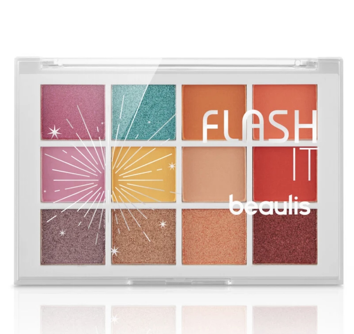 پالت سایه 12 رنگ Flash It بیولیس Beaulis