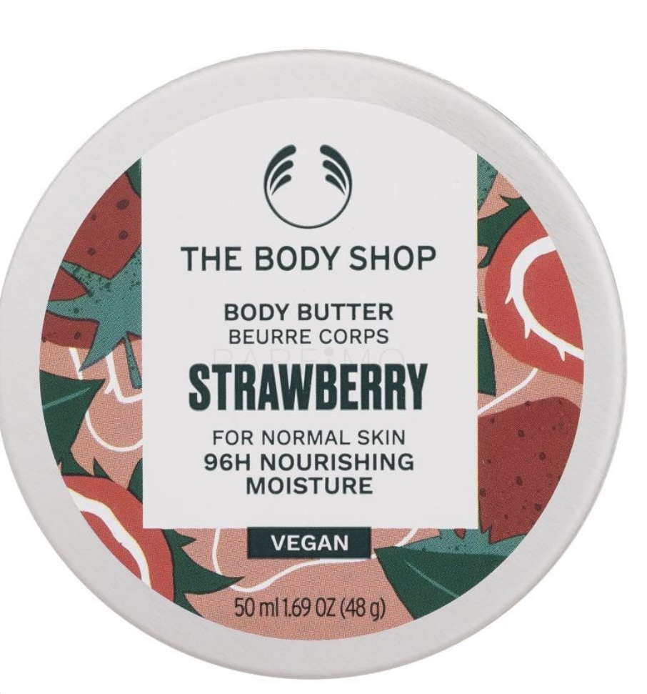 کره بدن توت فرنگی بادی شاپ The body shop