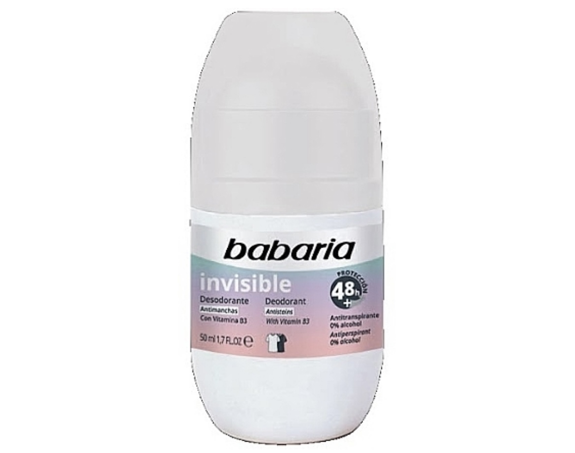 مام رول ضد تعریق باباریا babaria Invisible