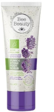 اسکراب پا اسطوخودوس برند بی بیوتی bee beauty