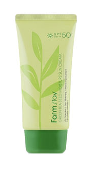 کرم ضد آفتاب چای سبز و جلبک فارم استی Farm Stay SPF 50