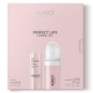پالت و پک لیپ گلاس و اسکراب لب کیکو Kiko Milano