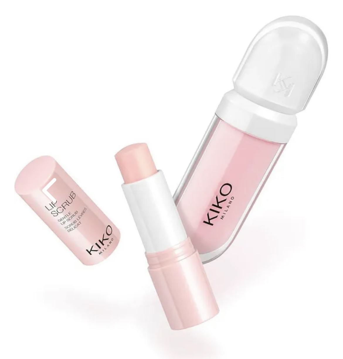پالت و پک لیپ گلاس و اسکراب لب کیکو Kiko Milano
