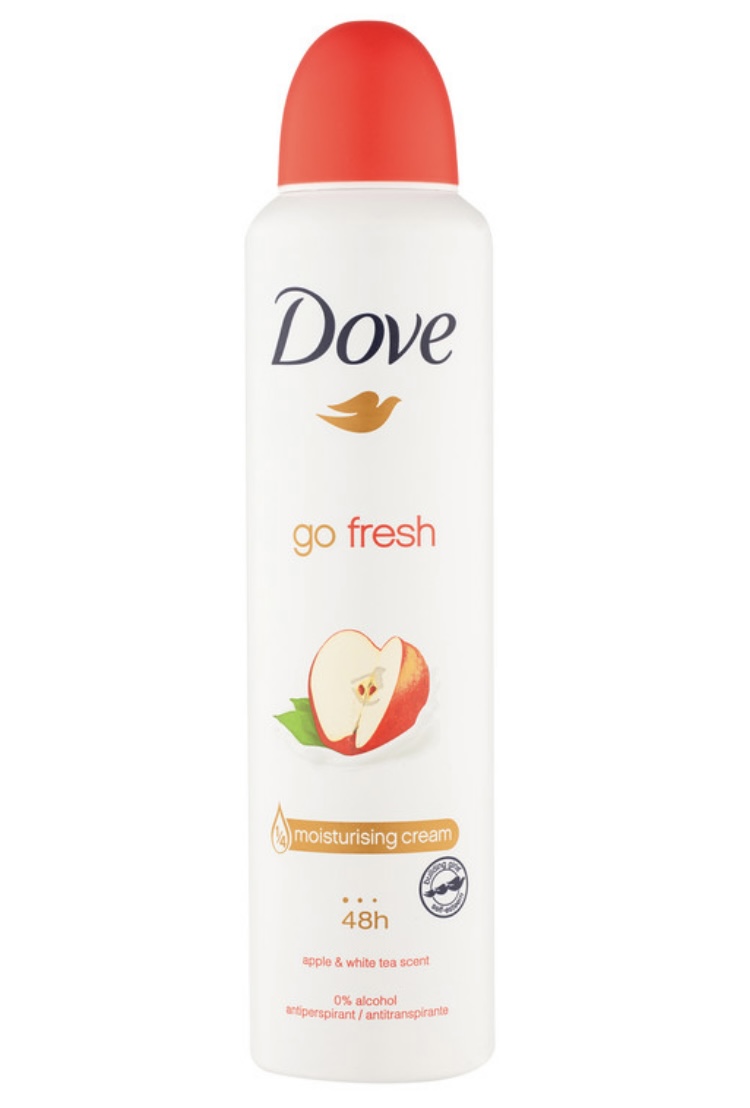 بادی اسپلش اسپری ضد تعریق سیب زنانه داو Dove Original
