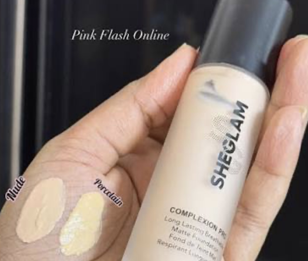 کرم پودر شیگلم Porcelain 01 | SHEGLAM Foundation